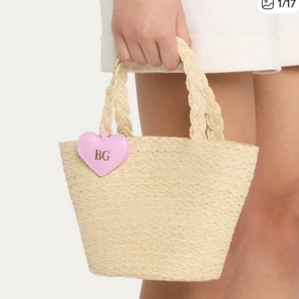 Bergdorf Goodman Mini Woven Tote